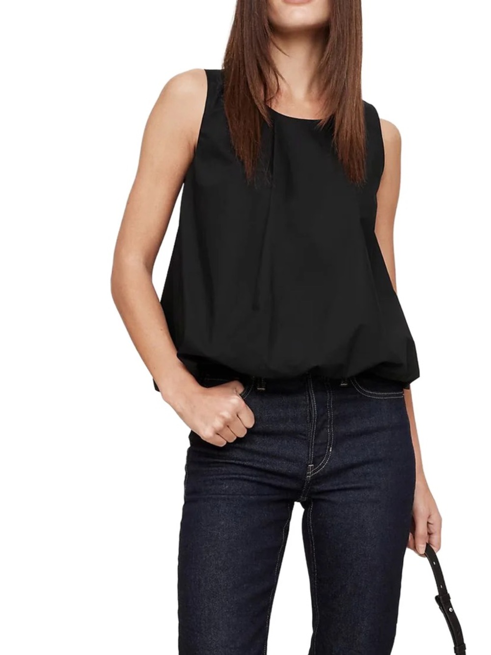 ·Banana Republic· black bubble tank top